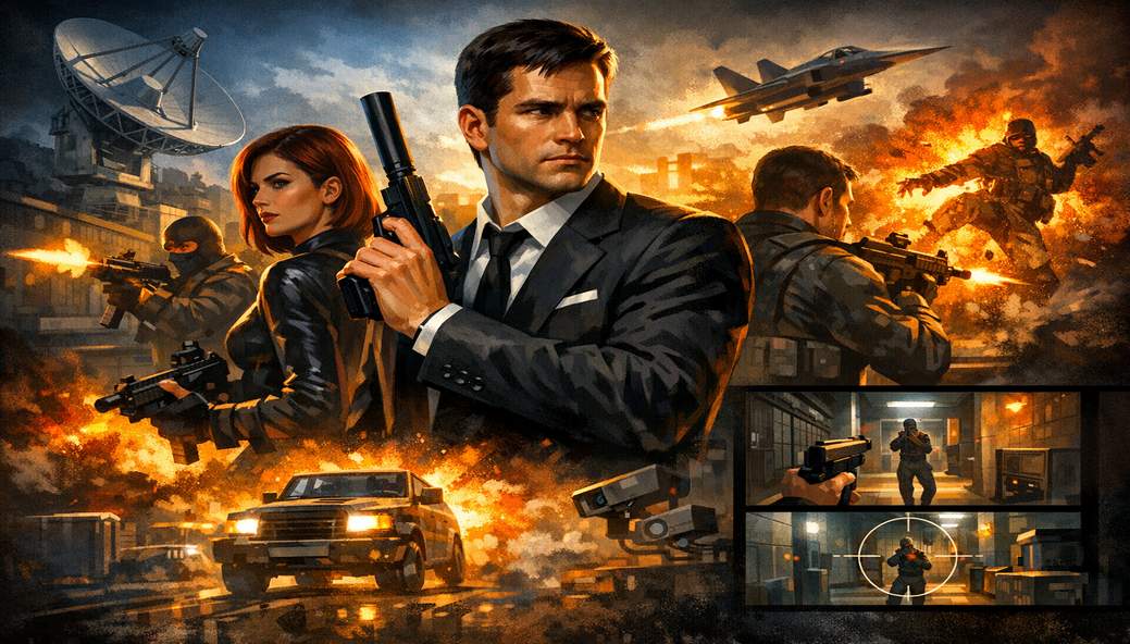 Agent 64 Hits PC on August 11 — GoldenEye-Style Mayhem Returns