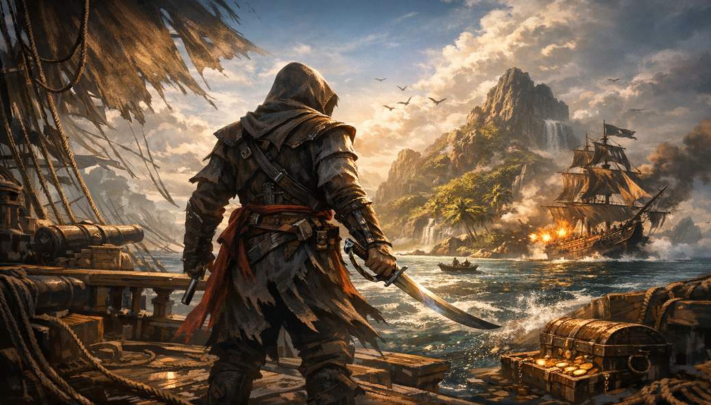 Black Flag Resynced devours SSD space — it's about twice as big as the original