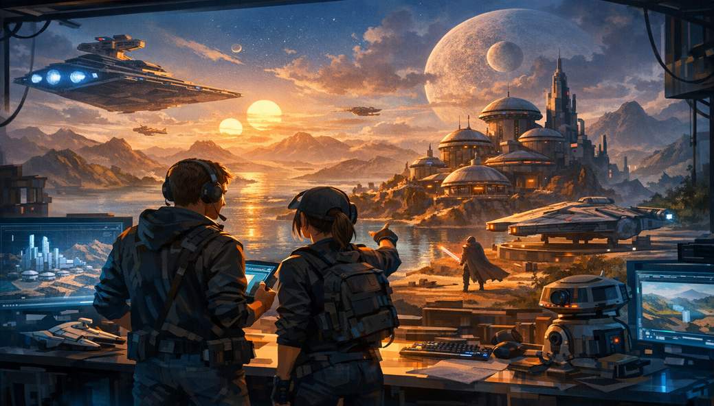 Build a Star Wars Island in Fortnite — UEFN's Disney Tools Go Live (Publish from May 1)