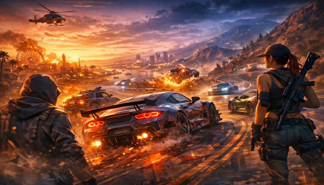Clutch — Forza Horizon vets' new open-world racer promises chaos and deep customization