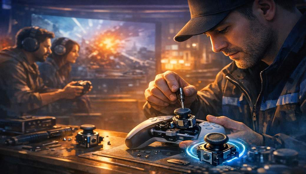 GAME Fixes Stick Drift: Magnetic Joysticks for PS5 & PS4 Are Now a Real Option