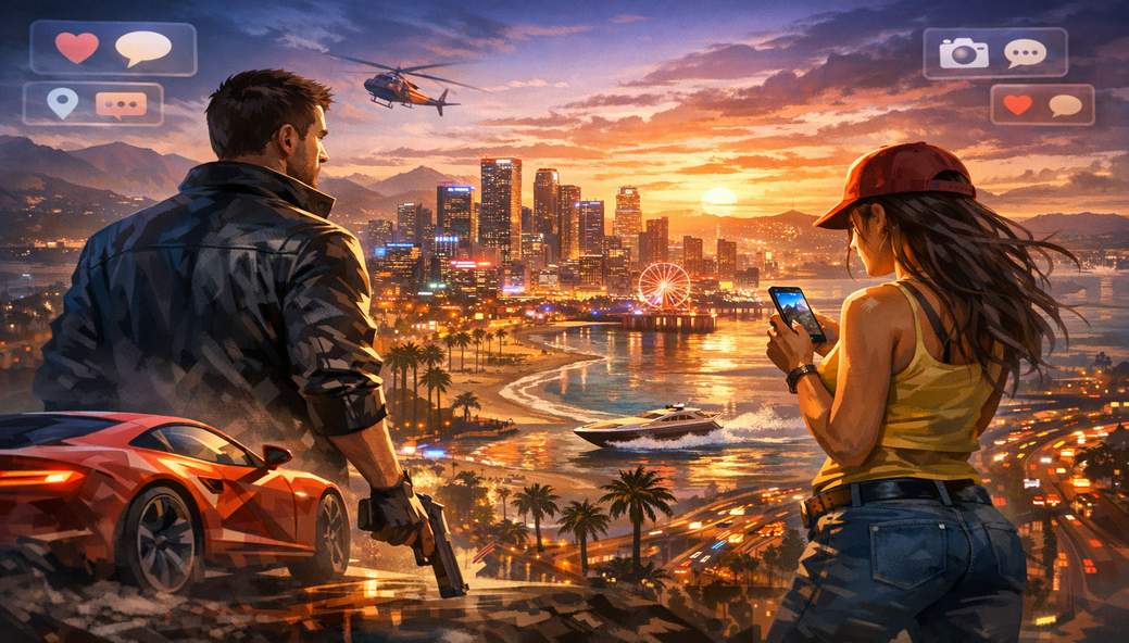 Amazon Brazil Leak Spills GTA 6 Secrets — Bigger Map, In‑Game Social Media, and Dual Leads?