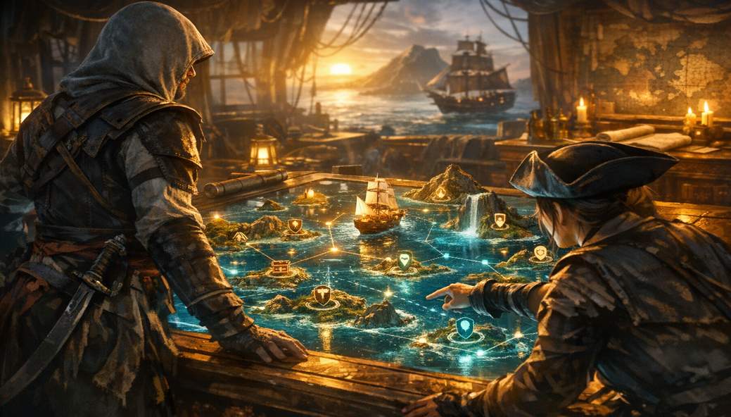 100% Ready: The Interactive Map Turning AC Black Flag Resynced into a Completionist’s Dream