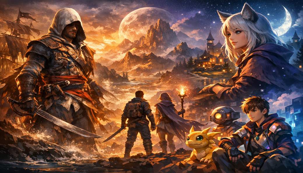 July 6–12 Game Drops: Pirates, Witchy Farms, Digimon and a Big Remaster You Can’t Miss