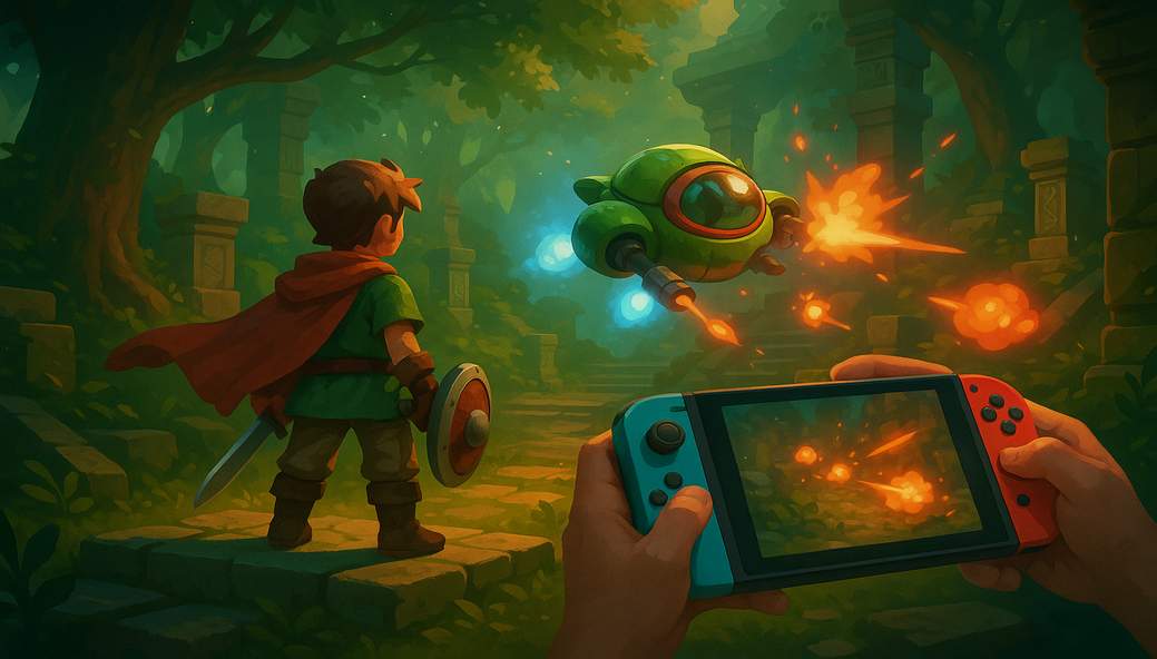 Minishoot’ Adventures Lands on Switch 2 — Zelda‑Style Exploration Meets Twin‑Stick Chaos