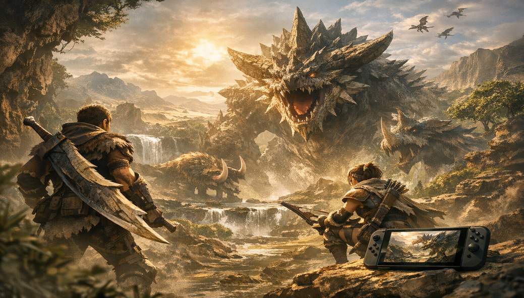 Monster Hunter Wilds Demo Hits Switch 2 — Surprisingly Smooth, Despite Graphical Compromises