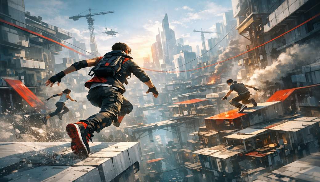 Panline Is the Parkour Game Mirror's Edge Fans Have Been Begging For (EA, Where You At?)