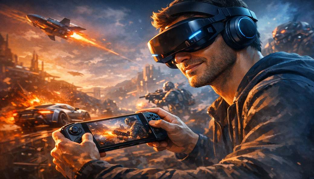Pocket 4K at 120Hz? I Tried the abxylute S9V + Viture Beast and It's Wild