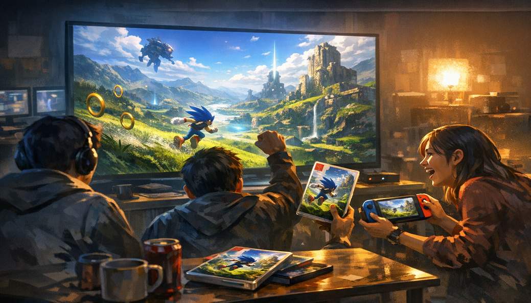 Sonic Frontiers: Definitive Edition Leaks as Physical Switch 2 Copy Surfaces