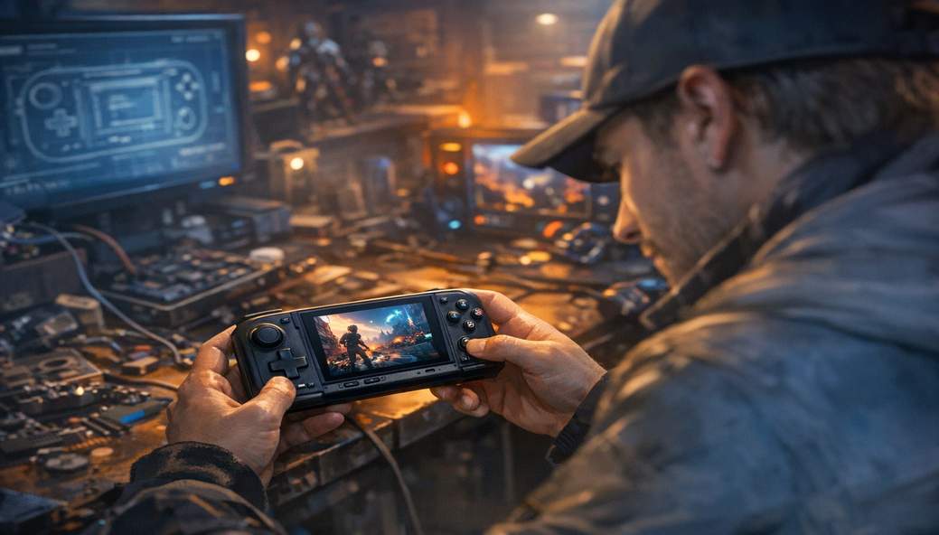 SteamBoy: Modder Shrinks a Steam Deck Into a Game Boy‑Size Case