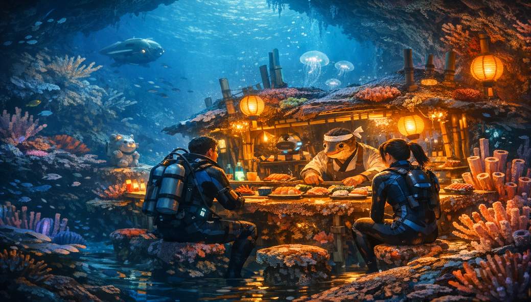 Subnautica 2's Hidden Sushi Bar? Corals, a 'Chef', and Ocean Oddities
