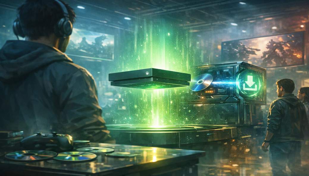 Xbox's Next Console Might Axe Discs — But Microsoft May Let You 'Convert' Your Old Games